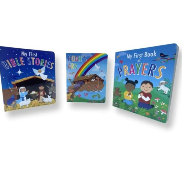 My First Bible 3 Book Box Set & O Little Town of Bethlehem Singing Board Books - Picture 10 of 10
